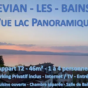 Vue Lac Panoramique Appartement Évian-les-Bains
